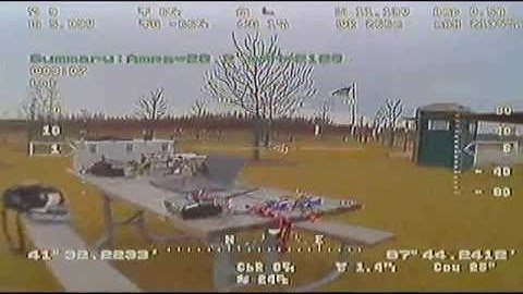 FlameWheel F450 w/ Vector FC - Very Windy!