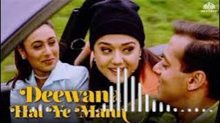 Deewana Hai Ye Mann (Full Song) | Alka Yagnik, Sonu Nigam, Anu Malik | Romantic Hindi Song