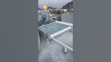 Giếng Trời Tự Động Funas Dạng Lùa Trượt #giengtroidep #giengtroitudong #giengtroithongminh