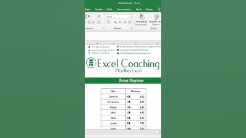 Como Fazer Formatação Personalizada de Dinheiro no Excel #shorts
