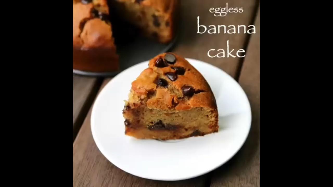 Banana Cake Recipe No Egg YouTube