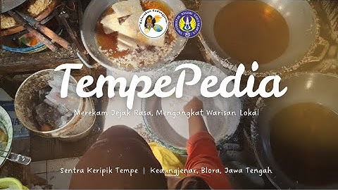 TempePedia: Merekam Jejak Rasa, Mengangkat Warisan Lokal