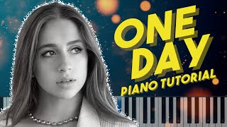 Tate McRae - One Day | Piano Tutorial