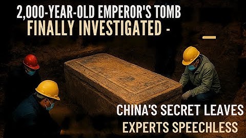 2,000-Year-Old Emperor’s Tomb Finally Investigated — China’s Secret Leaves Experts Speechless