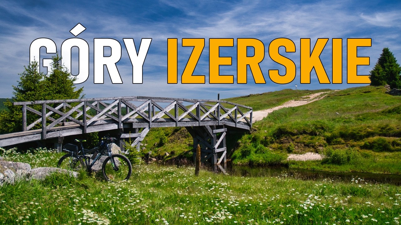 Góry Izerskie Rowerem. Dolny Śląsk, Karkonosze, Izera, wieś Groß-Iser, Bily Potok, Chatka Górzystów