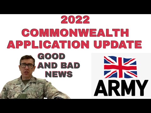 2022 Commonwealth Application Update | British Army Commonwealth Application