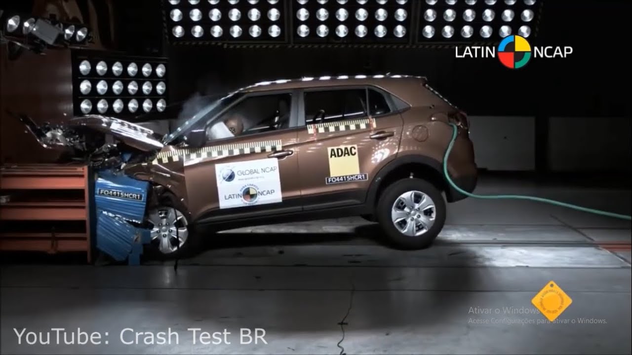 Hyundai Creta - CRASH TEST COM NOTA - YouTube