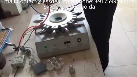 LED Bulbs Cap Crimping Machine (12 Pin)
