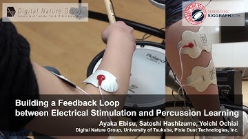 Stimulated Percussions - SIGGRAPH 2018 Studio