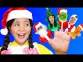 Christmas Finger Family Nursery Rhyme Song For Kids