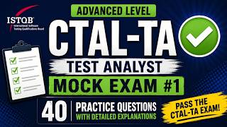 ISTQB Advanced Test Analyst (CTAL-TA) Mock Exam #1