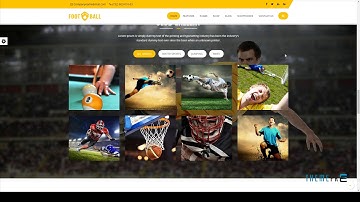 SportsZone: Sports Club, New and Game Magazine Mobile Responsive Boot