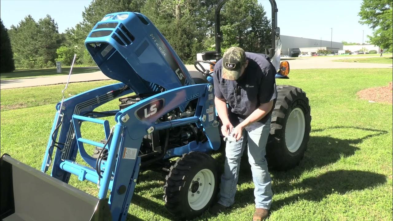 MT 225E Basic Maintenance Walk-Around - YouTube