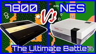 Famous Atari 7800 Vs. NES - The Ultimate Battle of Retro Video Game Consoles - Compare 5 Classic Games Profile
