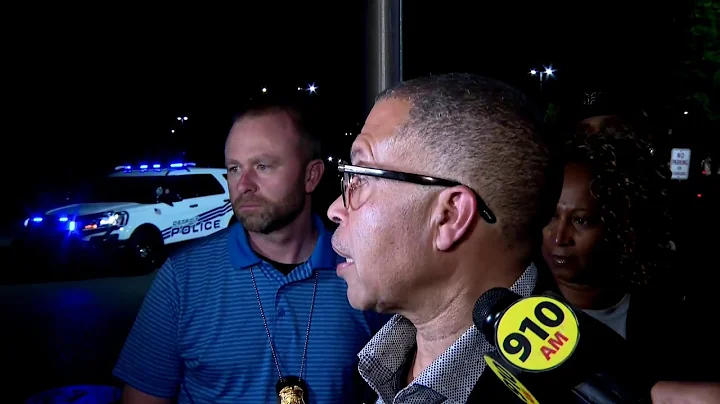 Detroit police update after officer involved shooting on city's west side