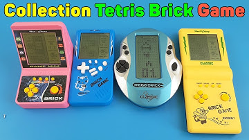 Collection Tetris Brick Games, Classic Games Console | Unboxing TV