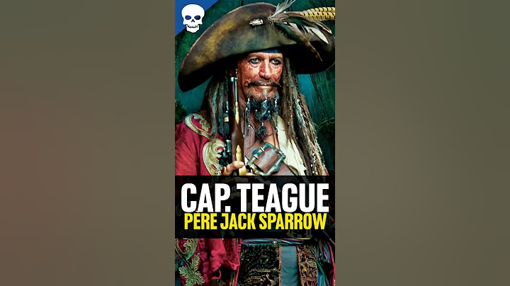 Qui est EDWARD TEAGUE, le père de Jack Sparrow 💀 (Pirates des Caraïbes)