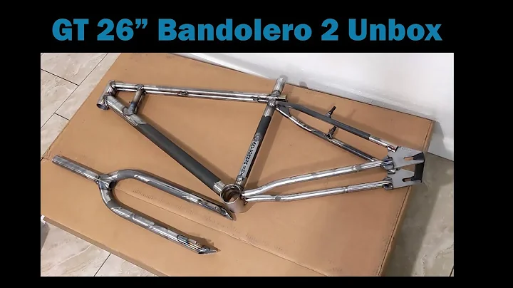 Gary Turner 26" Bandolero 2 BMX Unboxing