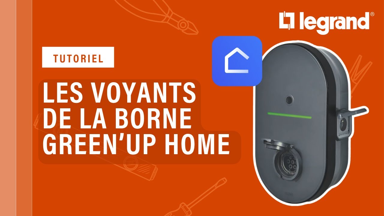Comprendre et régler les voyants de la borne de recharge Green’Up Home
