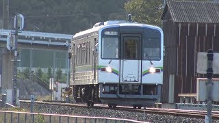 【4K】井原鉄道　普通列車IRT355形気動車　IRT355-02