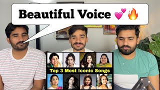 Top 3 Iconic Songs By Each Singers #5 || MUZIX |PAKISTANI REACTION
