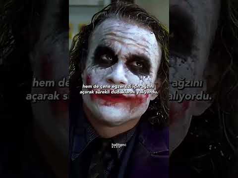 Dark Knight filmindeki Joker’in gülüşü filme sonradan eklenmiş! #darkknight #dc #joker