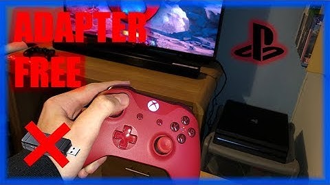 **HOW TO USE XBOX ONE CONTROLLER ON PS4 and PS5 WITHOUT USB ADAPTER** FREE OF CHARGE