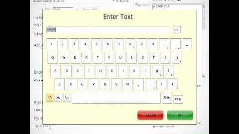 Free Touchscreen POS Demo Manager Change Login PIN Video