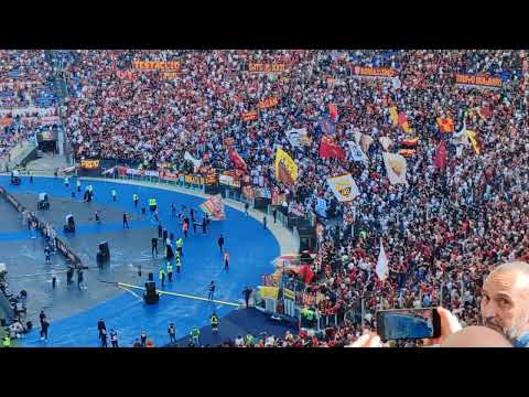 Roma Monza: Bruno Conti raccoglie l'applauso della Curva Sud per i 50 anni con l'AS Roma
