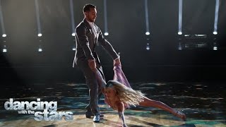 Chris Mazdzer and Witney Carson Viennese Waltz (Week 2) | Dancing With The Stars