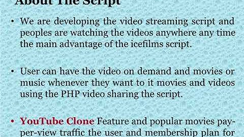 You Tube Clone Script   You Tube Clone   You Tube Script   Php Video Scripts