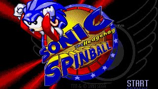 Mega Drive Longplay  Sonic Spinball