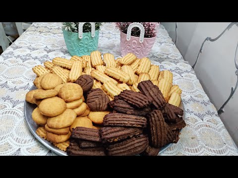 بسكويت شاي بدون بيض ولا زبده هاش وخفيف فطار للمدارس مع مطبخ امال علاء