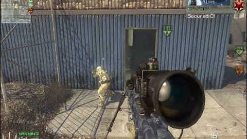 Roach - MW2 Scrapyard Quick Scope/Throwing Knife PC Montage HQ