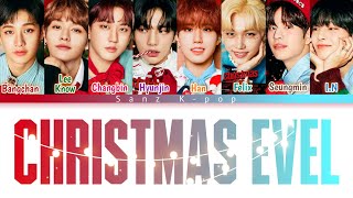 Stray Kids "Christmas EveL" Color Coded (Han, Rom & Eng) Lyrics Video