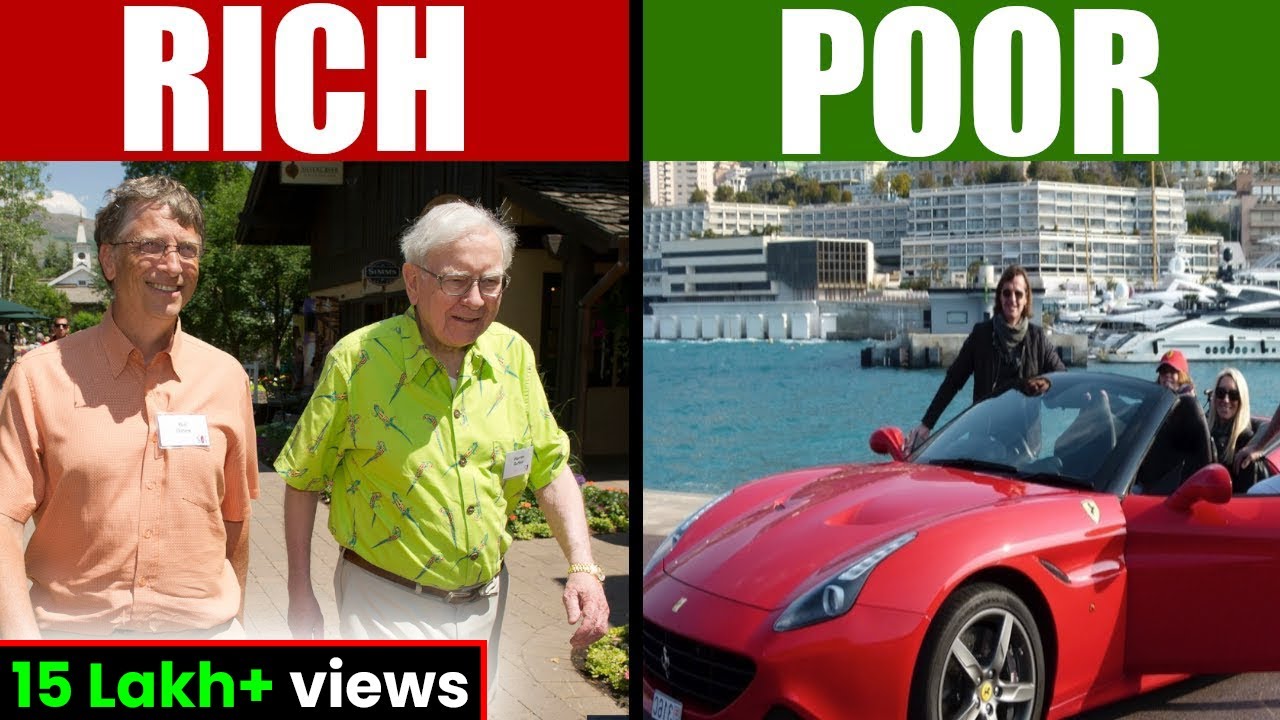 Difference between Mindset of RICH AND FAKE RICH RICH DAD AND POOR