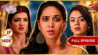 Paridhi Exposes Kinjal | Full Ep. 1408 | Saath Nibhaana Saathiya