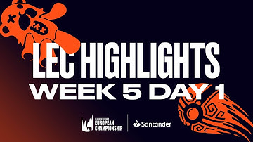 Full Day Highlights | W5D1 | 2022 LEC Summer