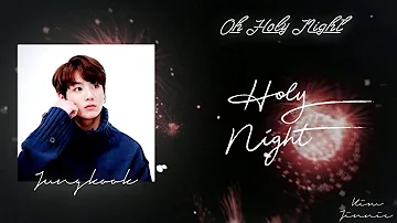 Oh Holy Night by Jungkook of BTS | Cover & Lyrics (Eng)