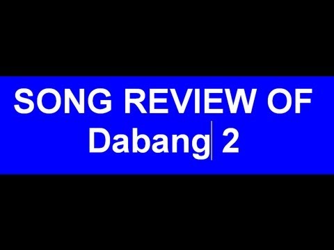 Dabang 2 - Movie review by me.I like to share something about this movie