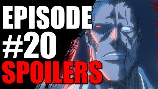 BLEACH TYBW ANIME Episode 20 SPOILERS! @jaymeshanson