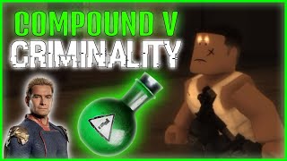Using The X24 In CRIMINALITY | Roblox (I thought it was compound v lol)
