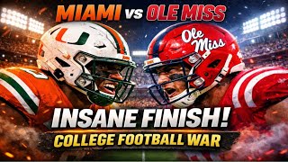 Miami Hurricanes vs Ole Miss Rebels Game Highlights Analysis Reactions