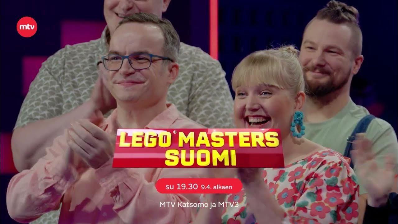 LEGO Masters Suomi su 19.30 9.4. alkaen MTV3 ja MTV Katsomo YouTube