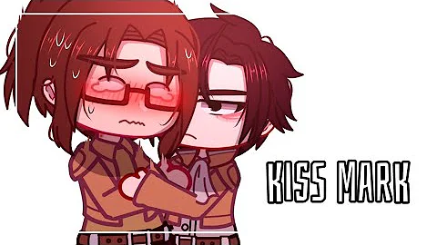 Kiss mark | Aot/Snk | LeviHan | Gacha Club | Not Original