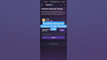 Transform Scrap Into Treasure | Tapswap Code | Transform Scrap into Treasure: How to Profit