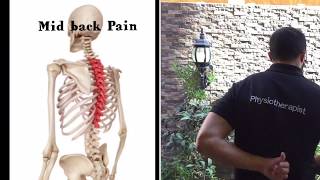 الام وسط الظهر _ Mid back Pain