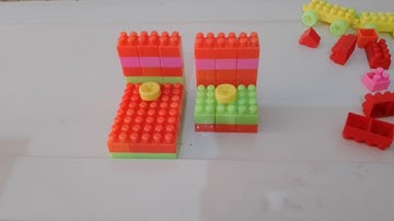 5 Minutes Satisfying With Unboxing Building Blocks Sofa Set | Tiny Cute Blocks Set Review Toys