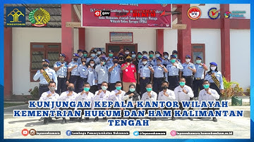 KUNJUNGAN KEPALA KANTOR WILAYAH KEMENTERIAN HUKUM DAN HAM KALIMANTAN TENGAH KE LAPAS SUKAMARA -