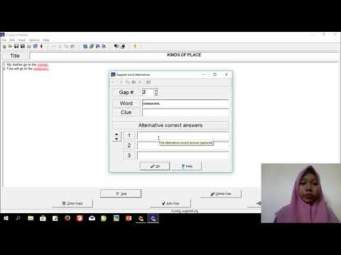 #70 Tutorial Hot Potatoes JCloze by Hanif Mustaqfiroh